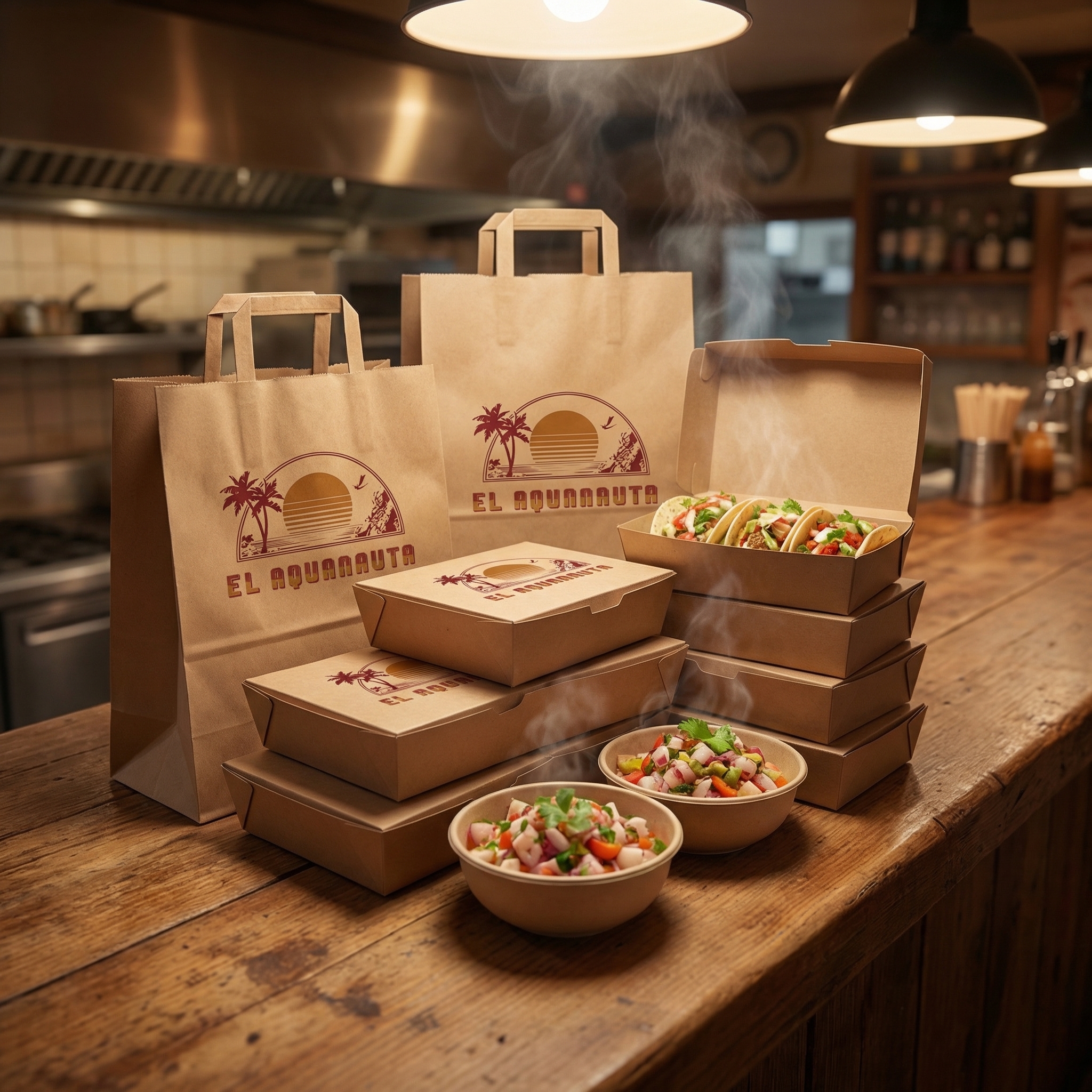 Todo el menú para llevar – El Aquanauta